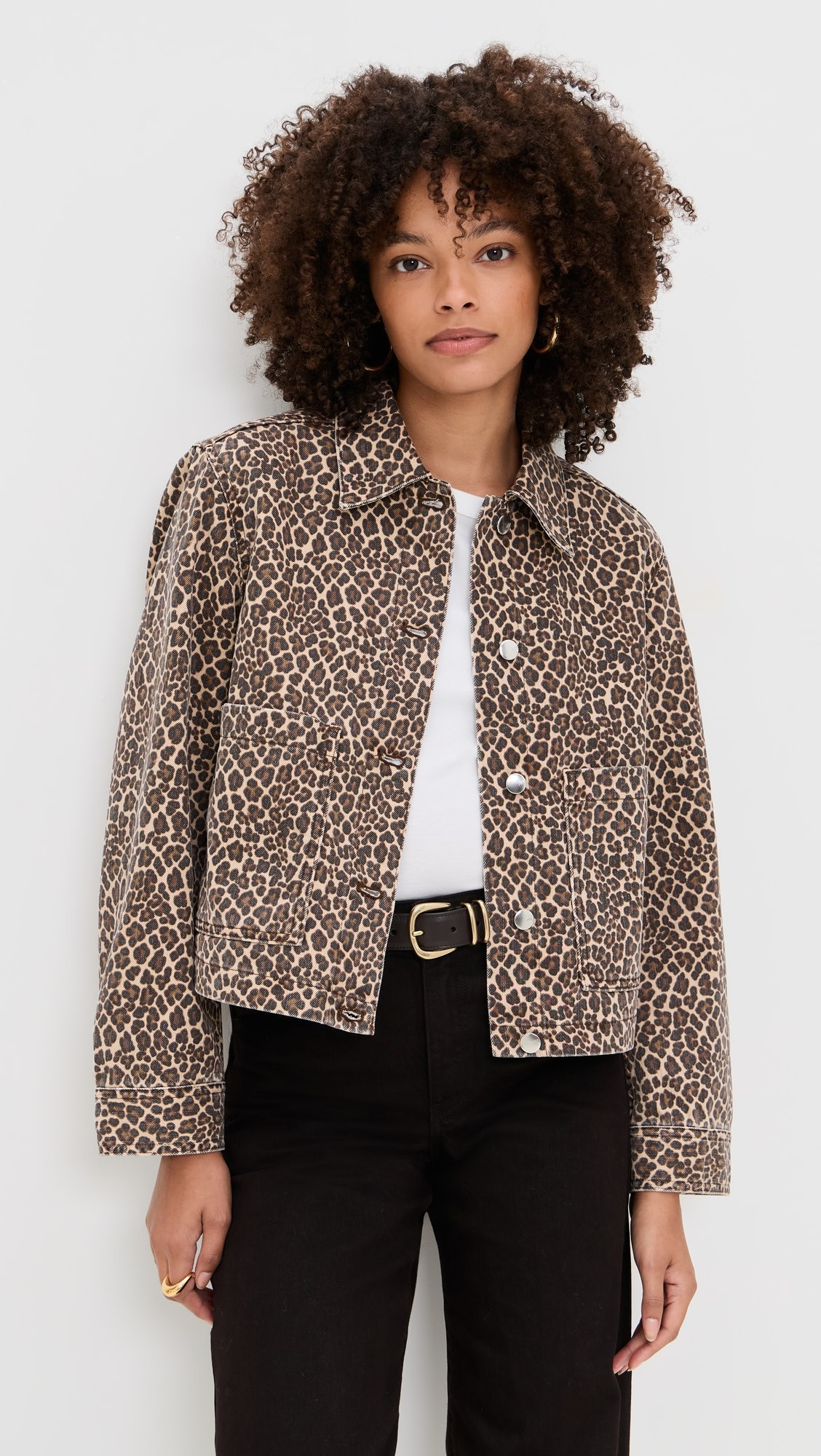 Denim Trapeze Jacket | Shopbop