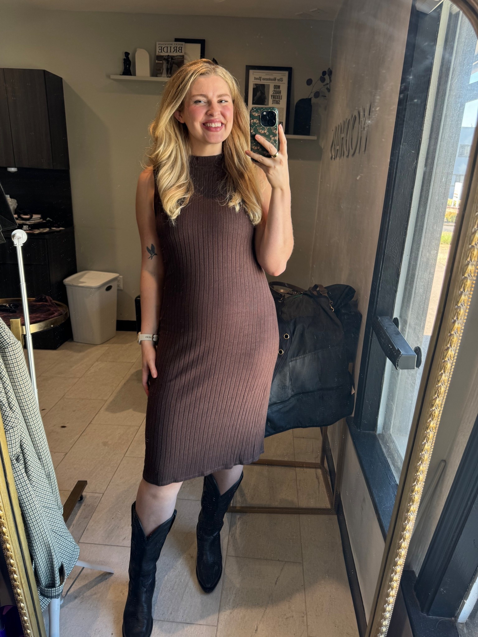 New boot goofin’🤠

#LTKMidsize #LTKWorkwear #LTKStyleTip