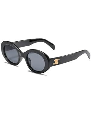 MOLERFO Y2K Vintage Black Round Frame Sunglasses Perfect for Both Men and Women Rocking The Athle... | Amazon (US)