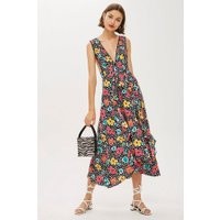 Womens 80S Floral Pinafore Dress - Multi, Multi | Topshop UK