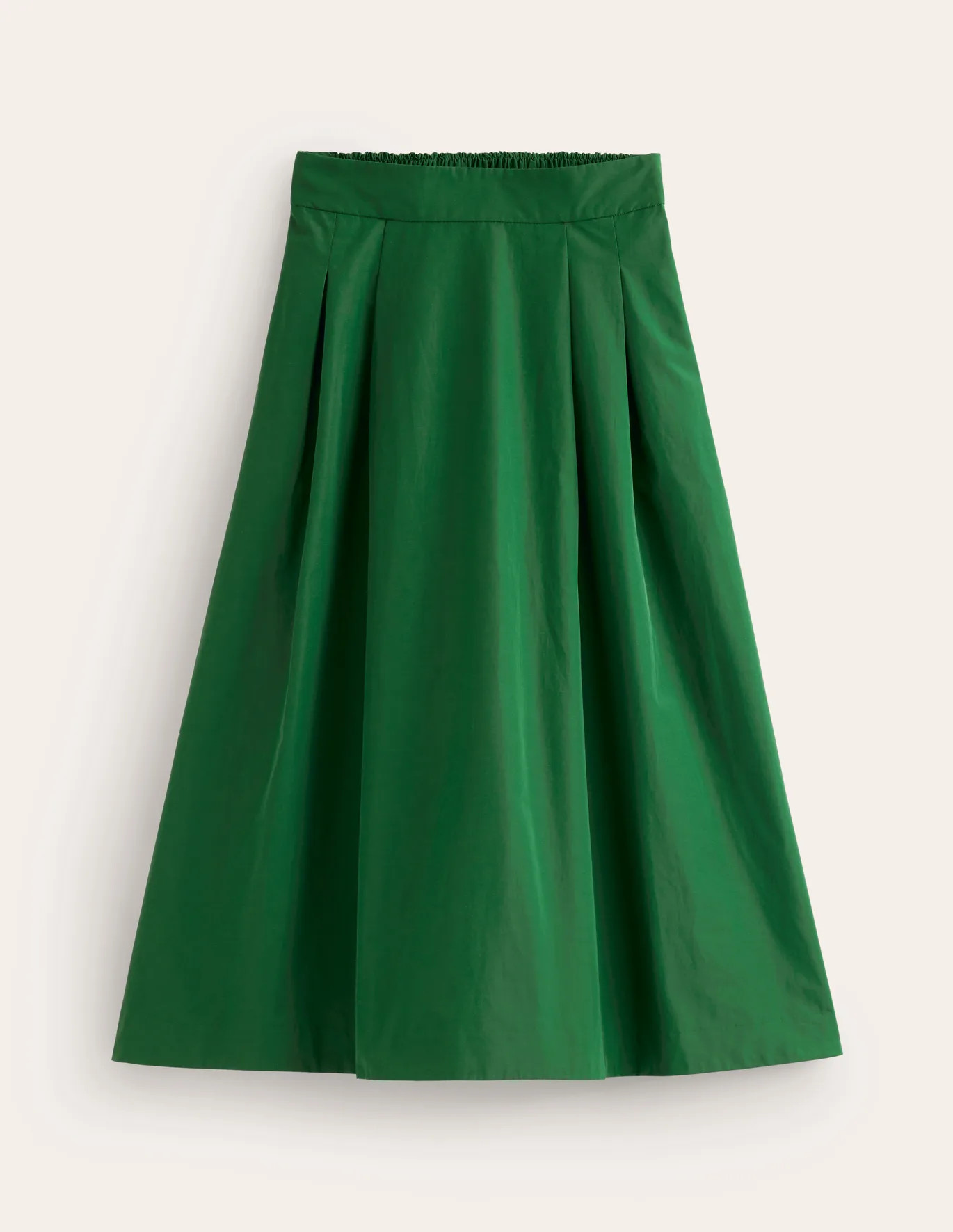 Isabella Taffeta Midi Skirt | Boden (US)