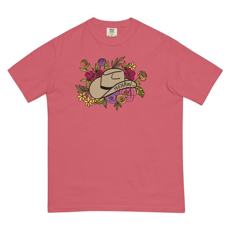Yeehaw Shirt Adult Comfort Colors Tee Tshirts Wholesale - Etsy | Etsy (US)