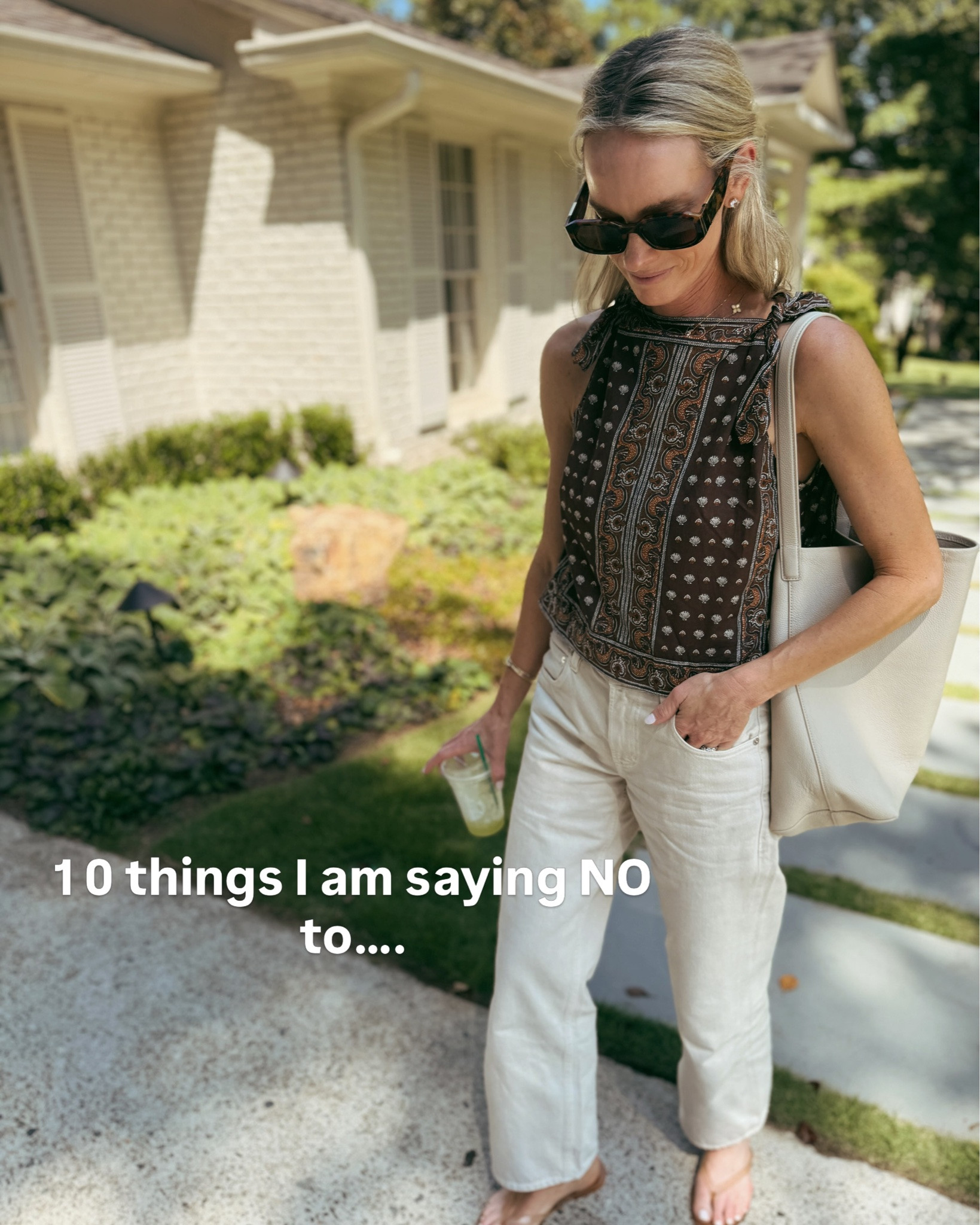 Saying NO to these 👋🏻 and yes to more joy! Agree?? What are you saying NO to?