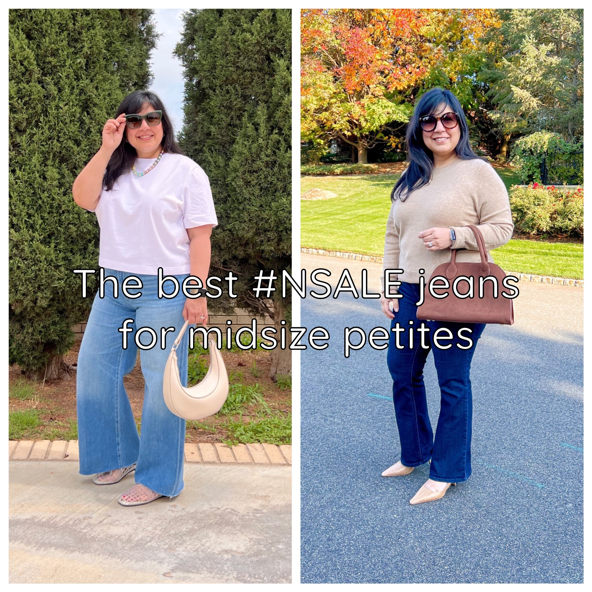 The best jeans from this year’s #nsale! It’s that time of year again! Time for the Nordstrom Anniversary Sale! This sale is a great opportunity to get wardrobe basics that you will use for years to come on sale! One thing I usually buy each year is jeans. You can get premium denim that rarely goes on sale at a great price and also find some really affordable styles too. As a midsize petite, good fitting jeans can be really tough to find but there are a couple of gems in this year’s sale that I have to share with you! The first is a wide leg style that’s a bit of a splurge but they’re so good and probably the softest, most comfortable, stretchy denim you’ll find. And they look great on just about every body type. The second is a tried and true bootcut style I’ve worn for years. Such a flattering cut that gives you legs for days, is comfortable around the waist, look very stylish and put together and are such an amazing price right now! If you buy anything during this year’s #nsale, let it be one (or both) of these jeans! Both styles can be worn all year round and for years to come!

Paige Anessa jeans size 32P. (I’m wearing the color “mesmerize” which is not on sale but linked another similar pair that’s part of the NSALE). 
Wit and Wisdom Itty Bitty Bootcut jeans size 12 Petite. Available in regular, petite, long and plus sizes.

#LTKPetite #LTKMidsize #LTKSaleAlert