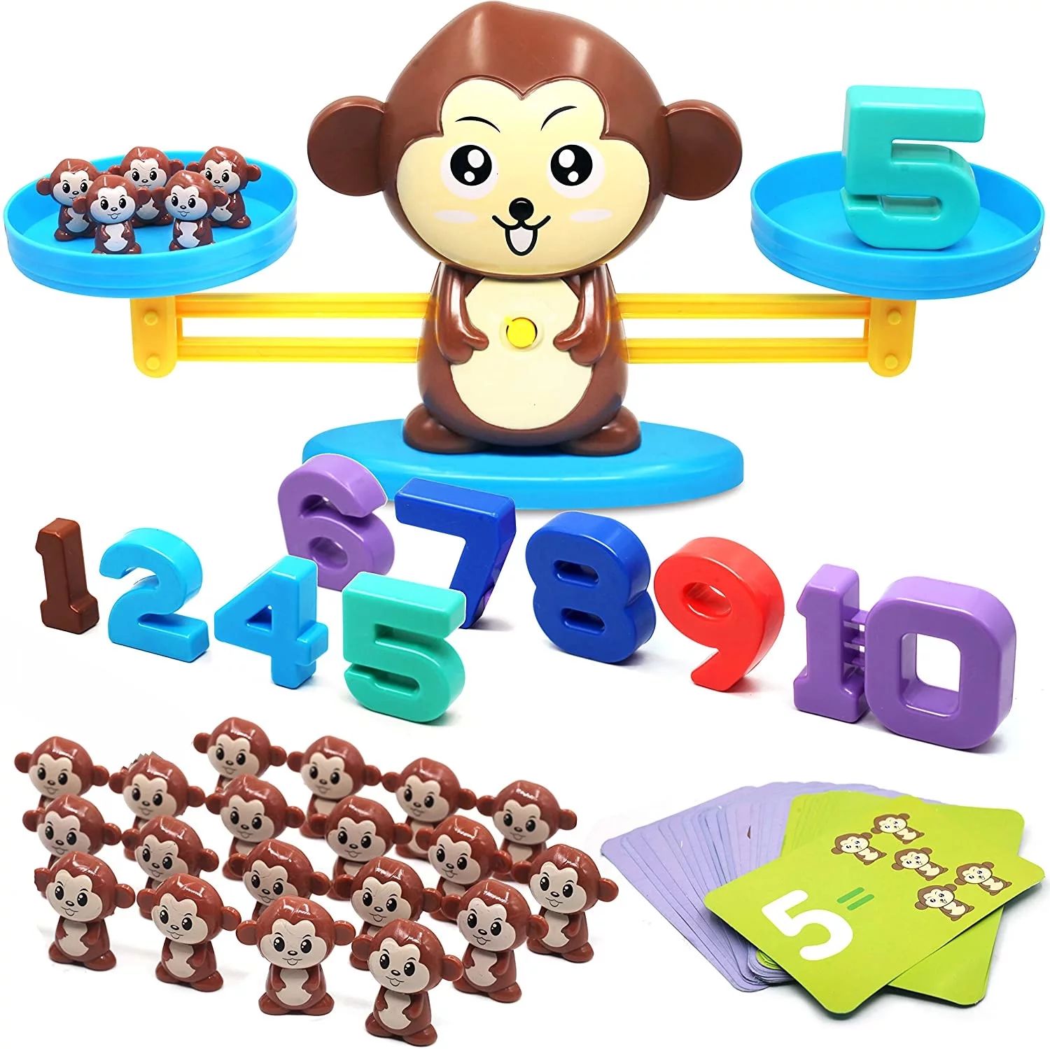Monkey Balance Cool Math Game STEM Preschool Learning Counting Toys for 3+ Year olds Math Manipul... | Walmart (US)