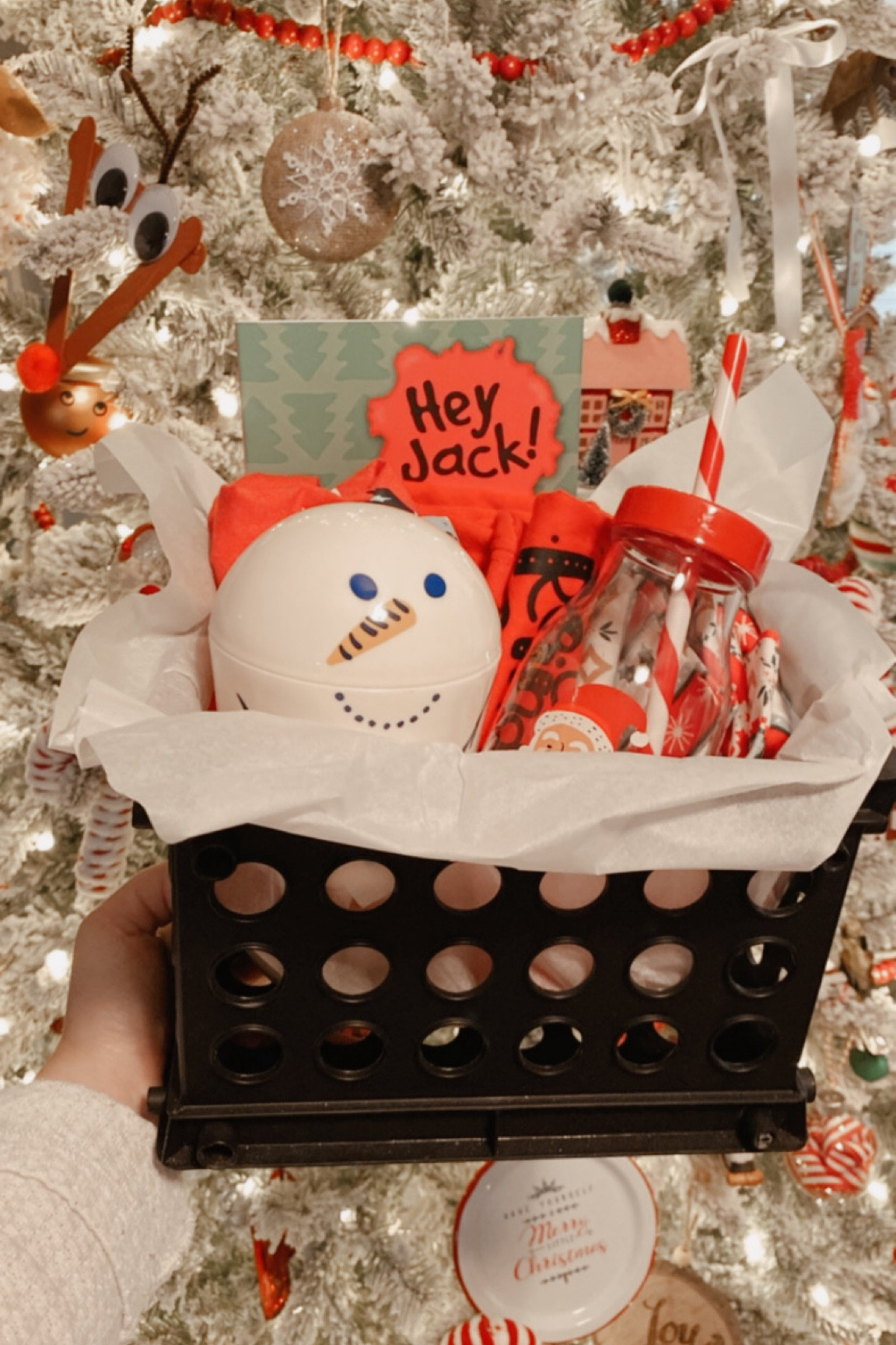Now is the perfect time to get your little ones an affordable Christmas basket together filled with items like cozy (matching family) pajamas, holiday snack and drink cups, a book, and shirts! My little man loved this! 

#LTKHoliday #LTKkids #LTKunder50