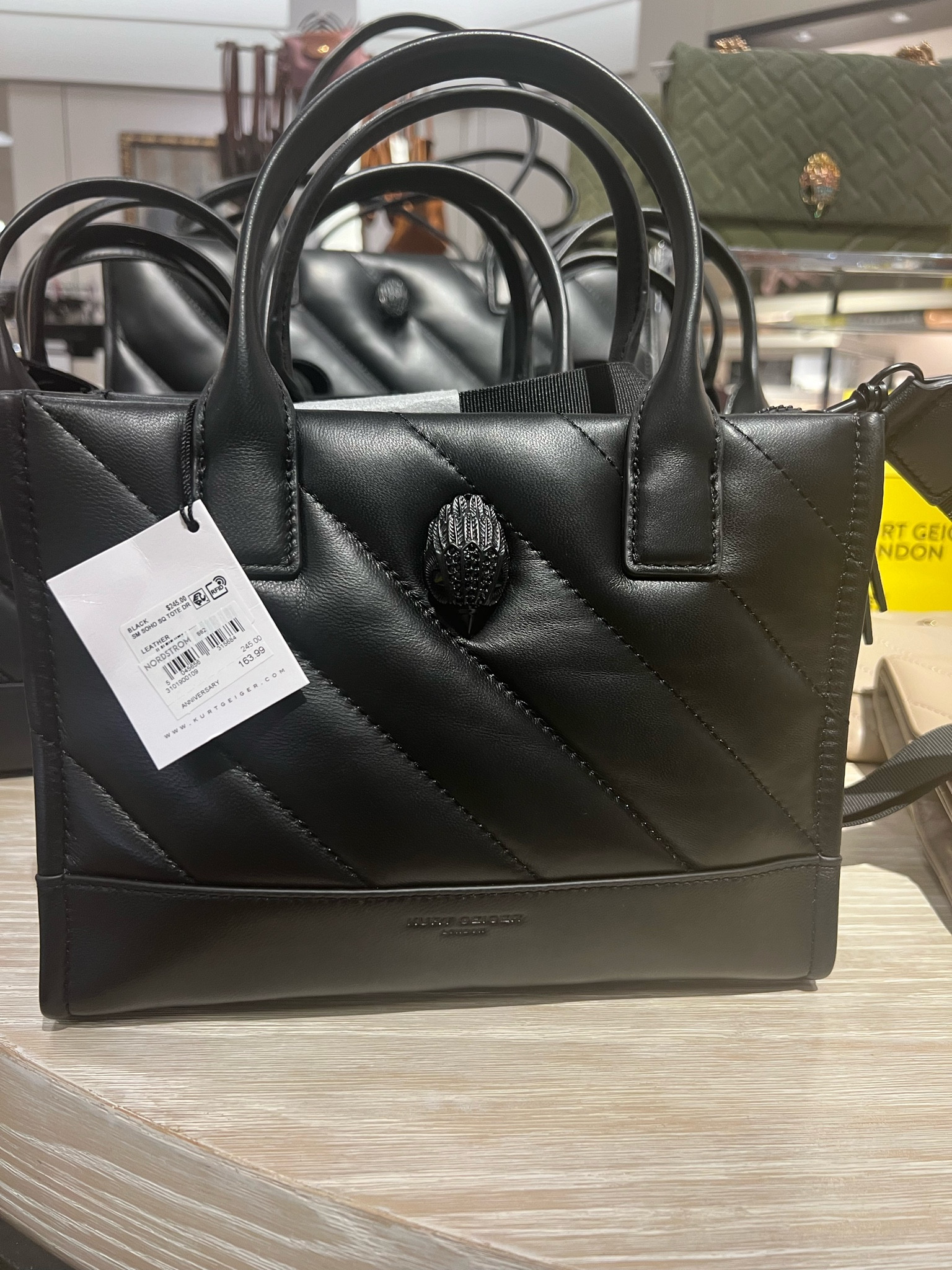 Kurt Geiger handbag on Nordstrom sale. This is a great deal! Comes with a long cross body strap as well. So cute! 

#LTKxNSale #LTKSaleAlert #LTKWorkwear