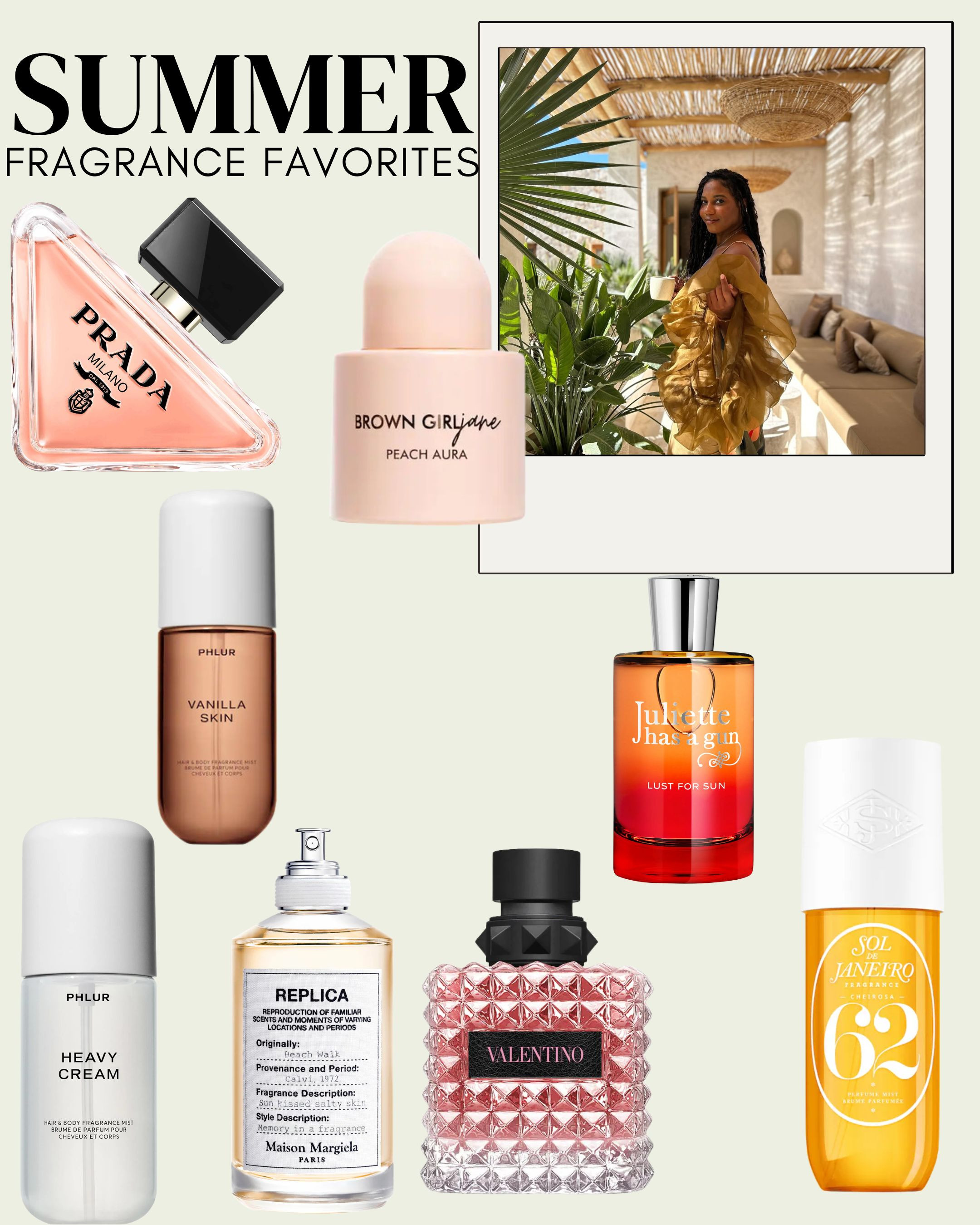 Summer Fragrance Favorites 

 