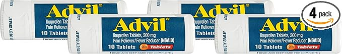 Advil Pain Reliever and Fever Reducer, Pain Relief Medicine with Ibuprofen 200mg for Headache, Ba... | Amazon (US)