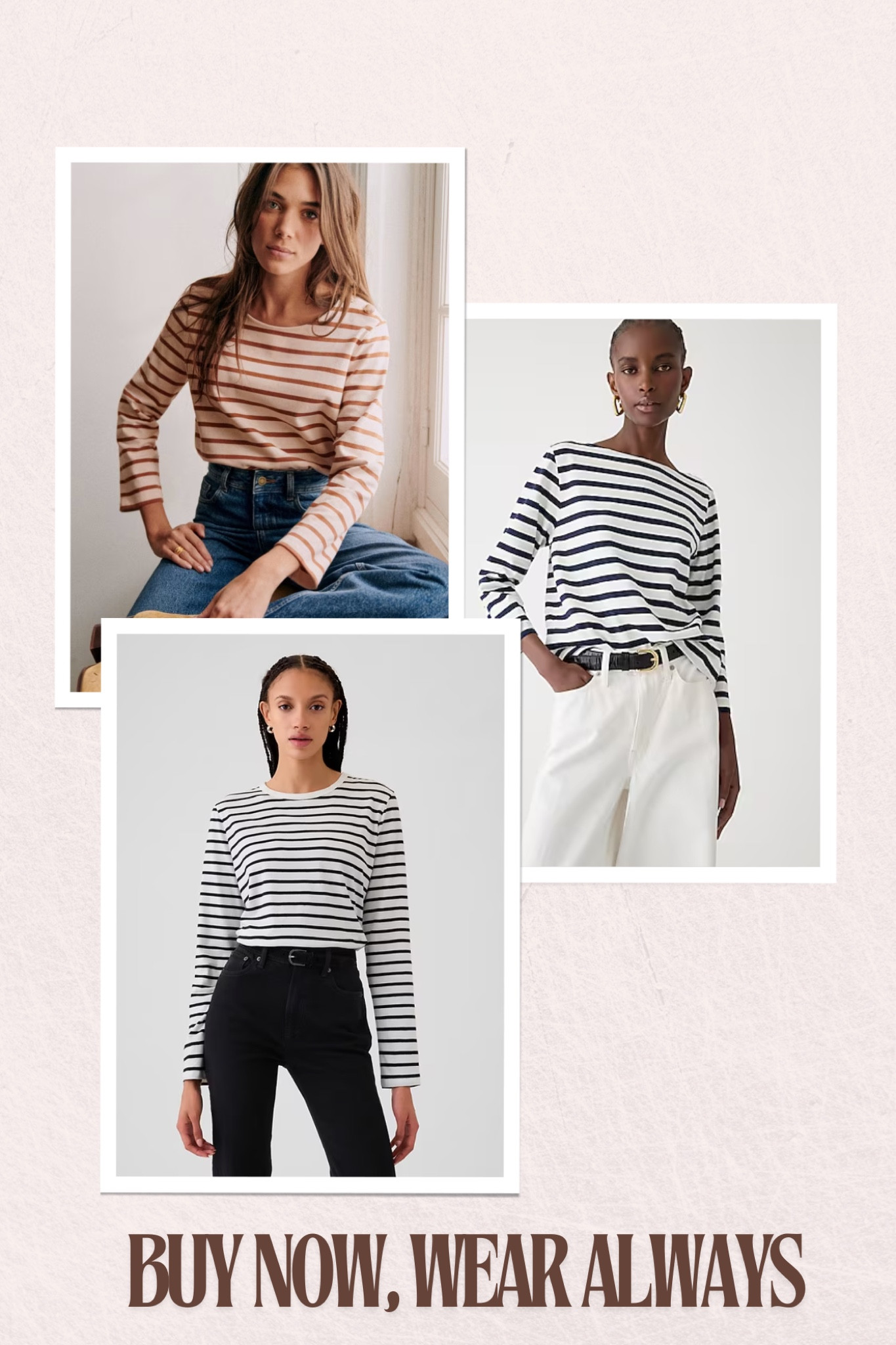 A long-sleeve, striped tee, sure to be one of the most versatile items in your closet. Buy now (taking advantage of weekend sales!) and wear always 

#LTKSeasonal #LTKFindsUnder100 #LTKFallSale