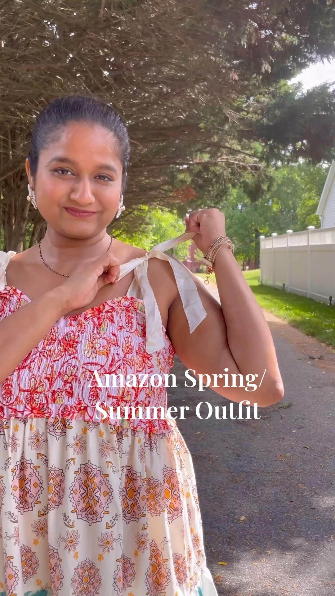 Amazon Spring/ summer outfit 
Amazon boho tie shoulder dress, floral vest, baublebar floral stud earrings 

#LTKStyleTip #LTKSeasonal #LTKFindsUnder50