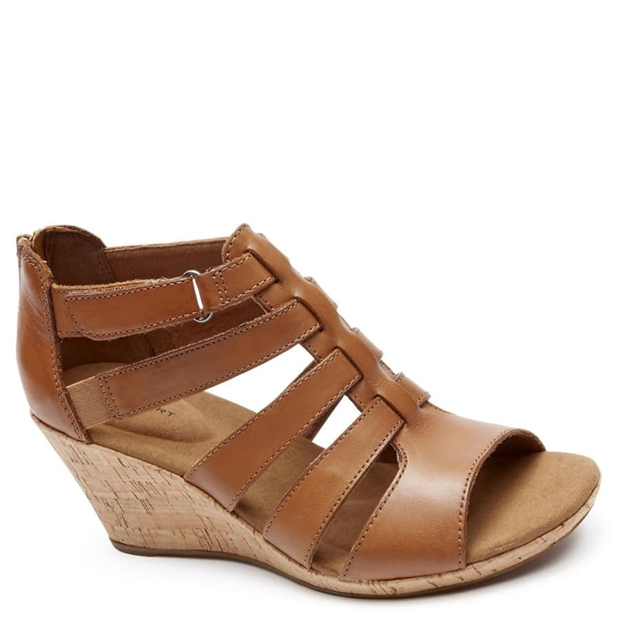 Rockport Women's Briah Gladiator Wedge Sandal | Amazon (US)