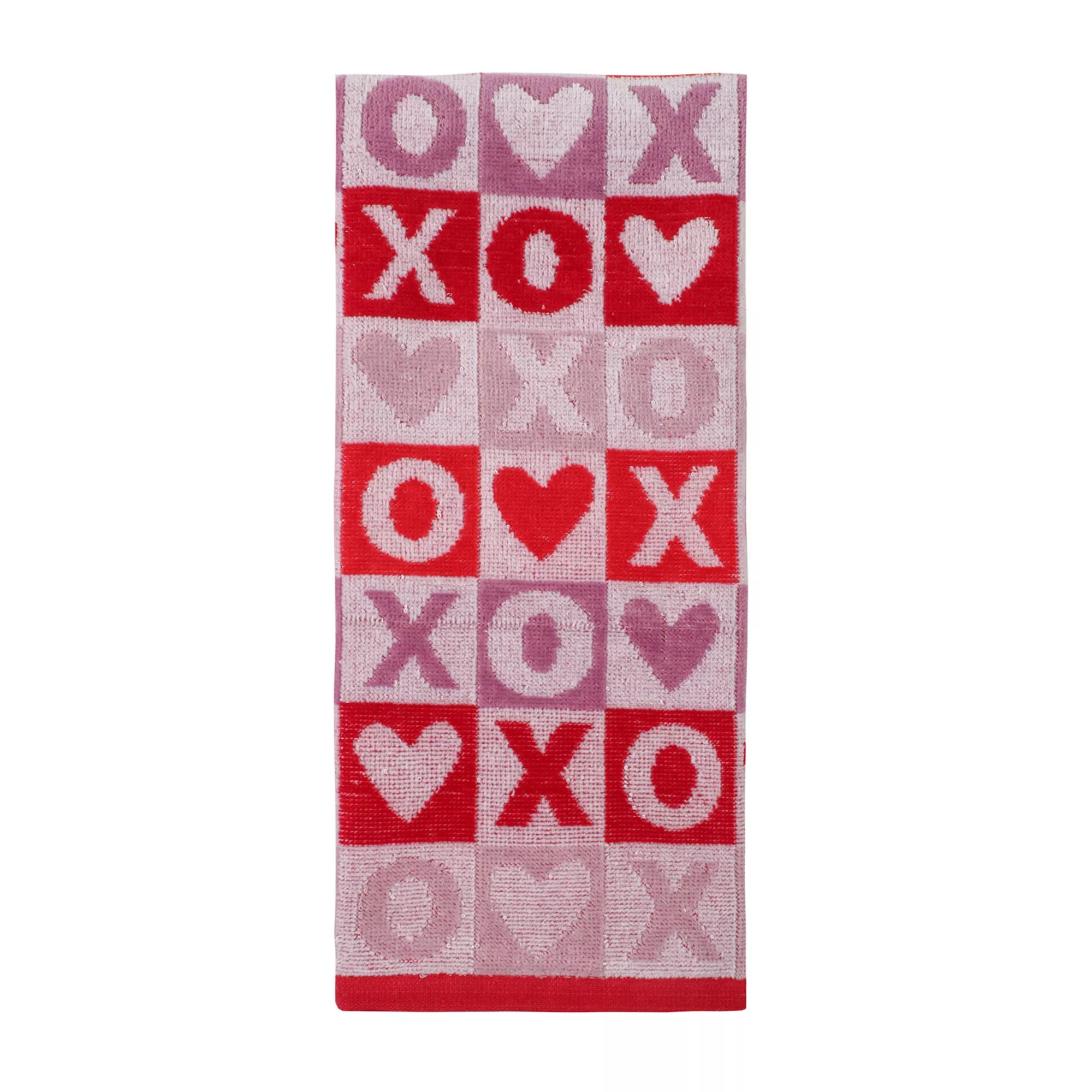 Celebrate Together™ Valentine's Day Heart Checker Hand Towel | Kohl's