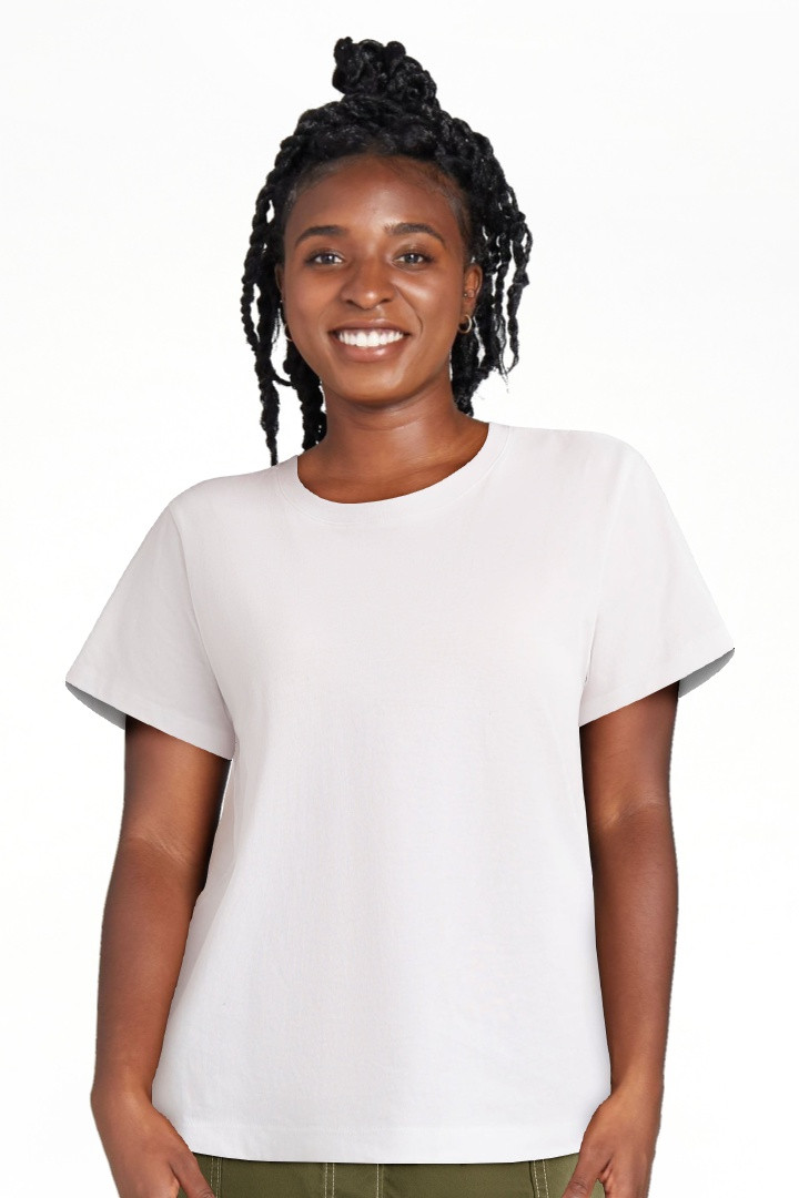 Free Assembly Women's and Women's Plus Cotton Cropped Boxy Tee with Short Sleeves, Sizes XS-4X | Walmart (US)