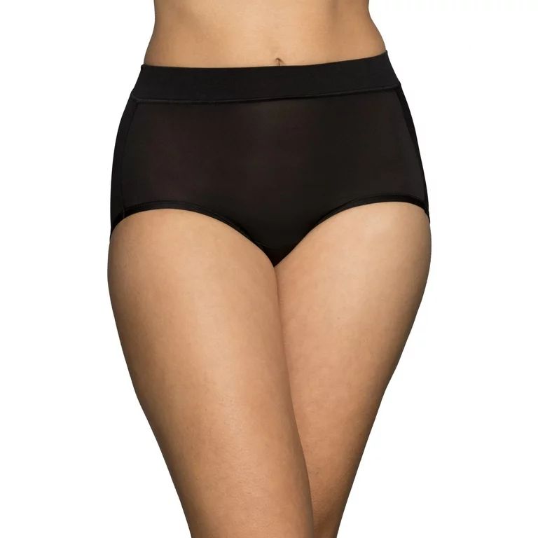 Vanity Fair Radiant Collection Women's 360 Comfort Brief Underwear, 3 Pack | Walmart (US)
