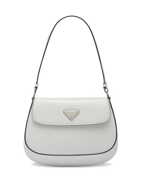 Cleo triangle-logo shoulder bag | Farfetch Global