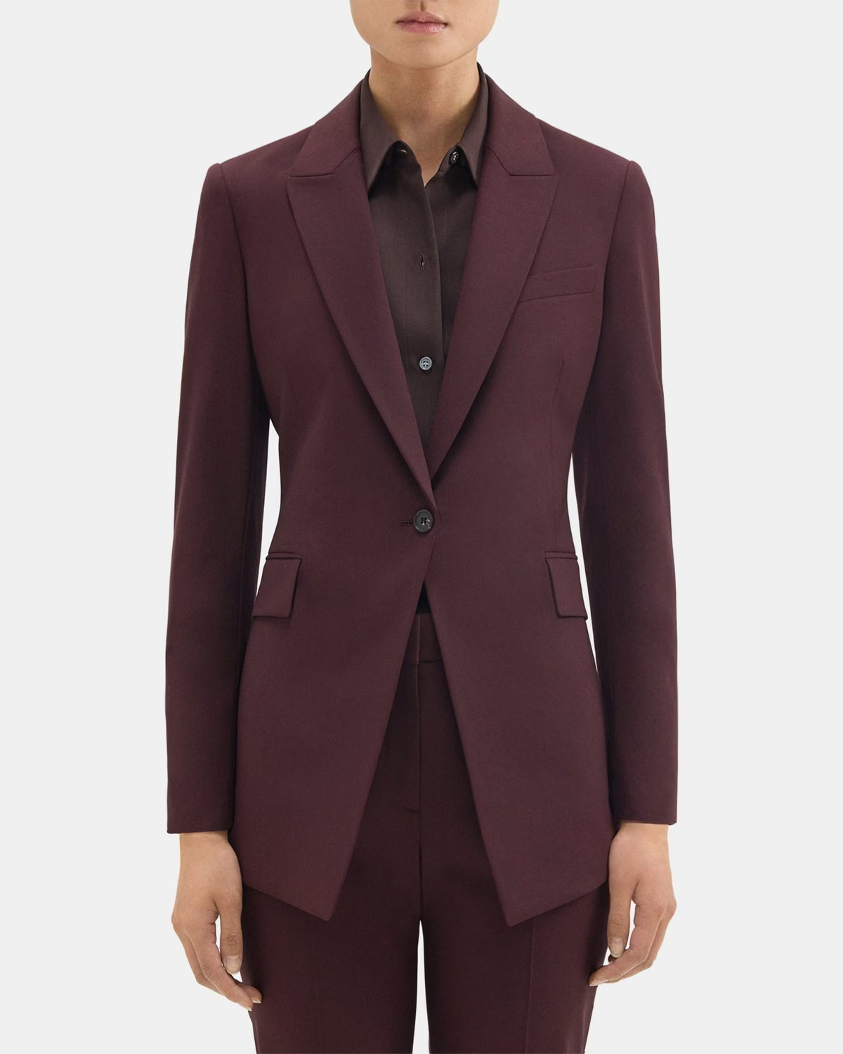 Good Wool Etiennette Blazer | Theory | Theory Outlet
