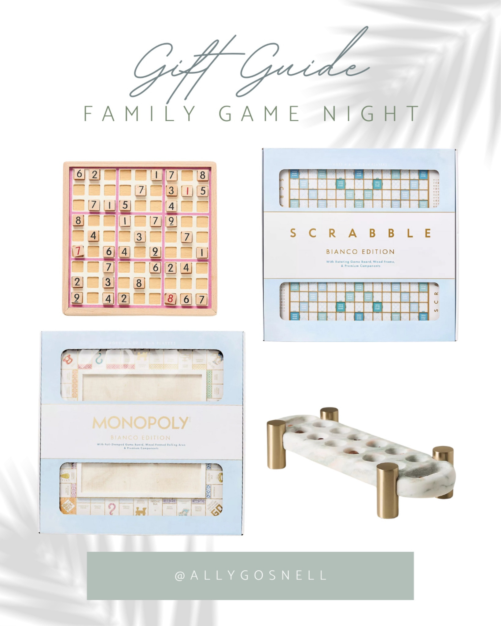 Family Gifts | Spend quality time with family and friends and host a game night. 

Family Gift Guide ✨ Game night with the family but make it aesthetically pleasing. Loving these limited edition classic games that Anthro currently has out. 

Anthropologie, Anthro, Anthro Living, Anthro Home, Game Night, Games, Board Games, Kids, Monopoly, Scrabble, Dominos

Gift Guide: Family Game Night 
 

#LTKCyberWeek #LTKGiftGuide #LTKFamily