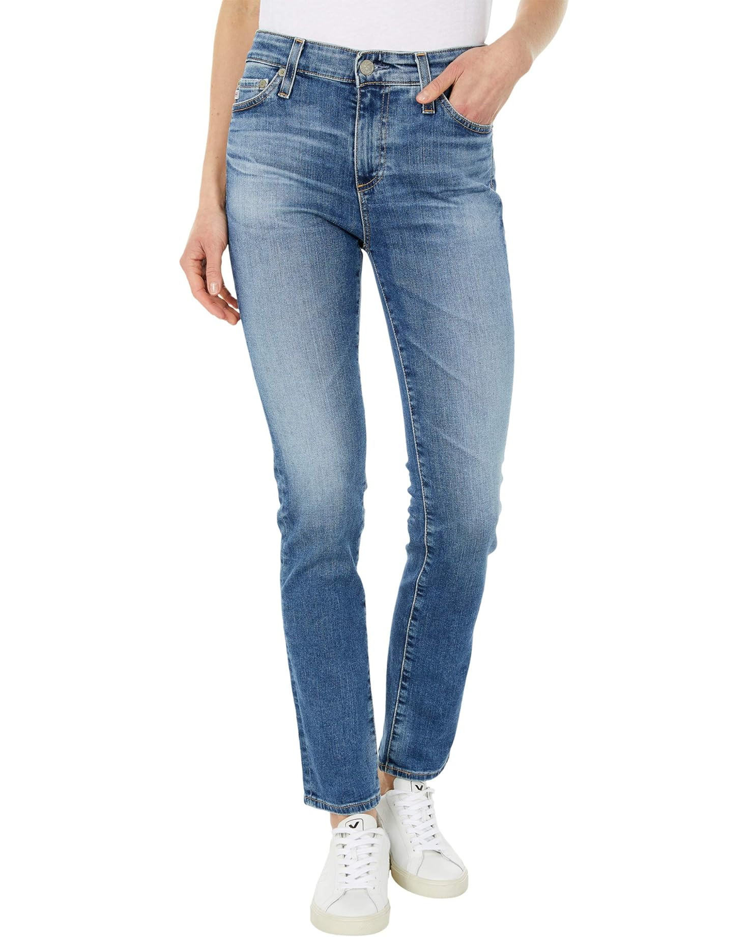Mari High-Rise Slim Straight in 15 Years Shoreline | Zappos