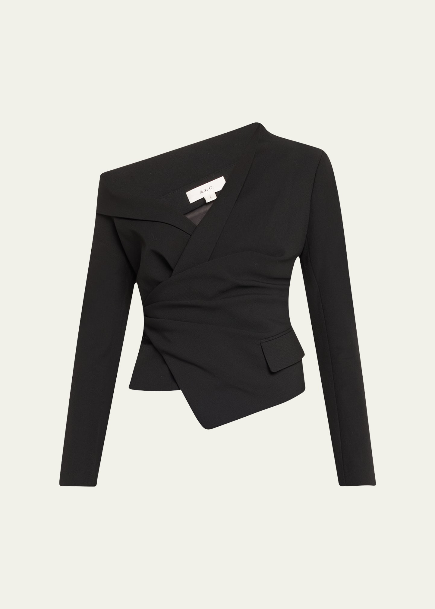 A.L.C. Skyla Gathered Blazer Top | Bergdorf Goodman