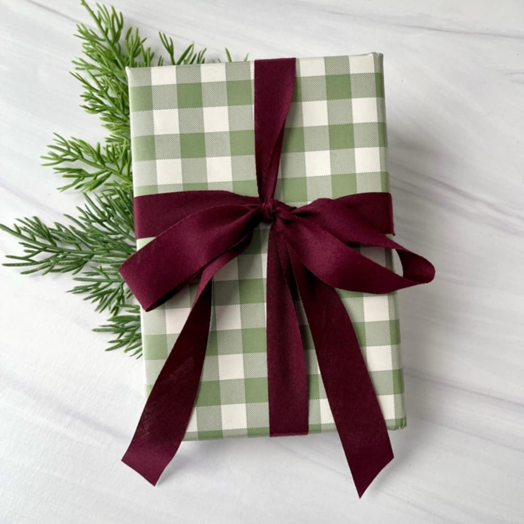 Sugar Plum 3/4" x 15 ft Holiday Ribbon | Minted