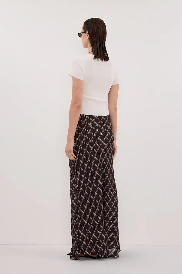 ARLINGTON CHOC MIDI SKIRT | DISSH