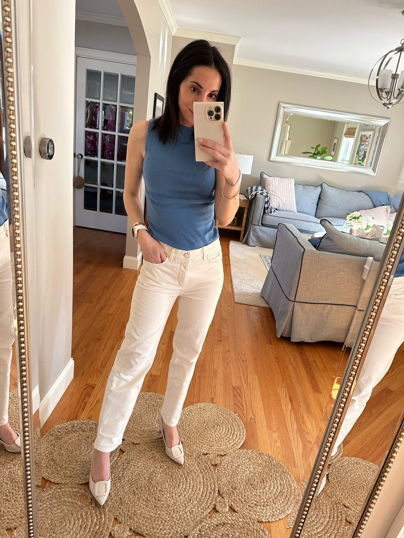 Size xxs in top
Size 00 in jeans 


#LTKunder100 #LTKstyletip #LTKsalealert