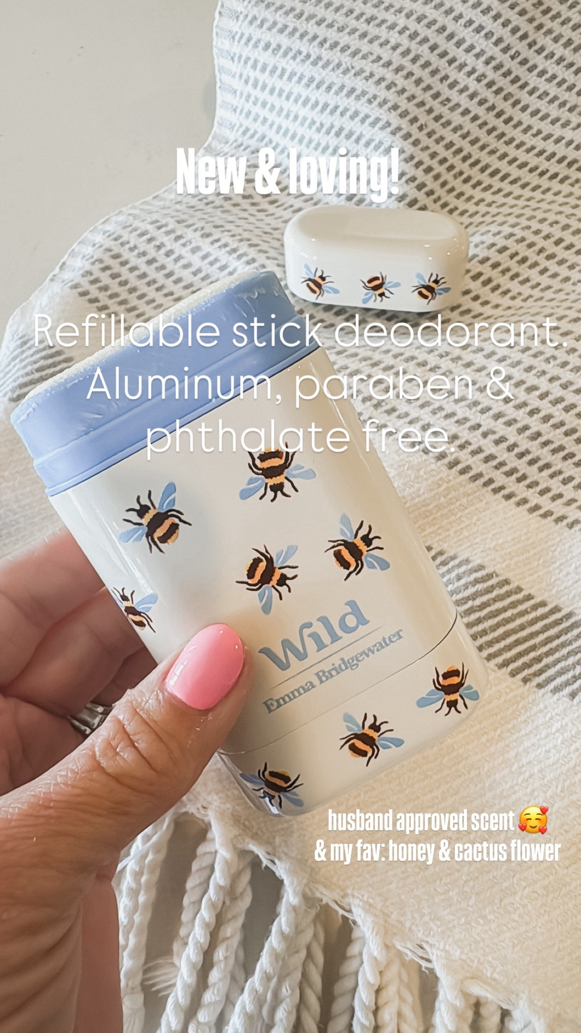 I made the switch to a new deodorant after years on wearing the same one. 
Husband approved scent 🥰 & my favorite: honey & cactus flower. 
Refillable stick deodorant  

#LTKBeauty #LTKOver40 #LTKMothersDay