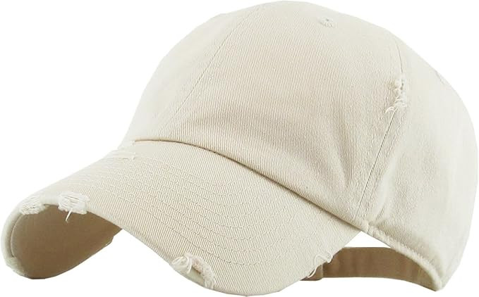 KBETHOS Vintage Washed Distressed Cotton Dad Hat Baseball Cap Adjustable Polo Trucker Unisex Styl... | Amazon (US)