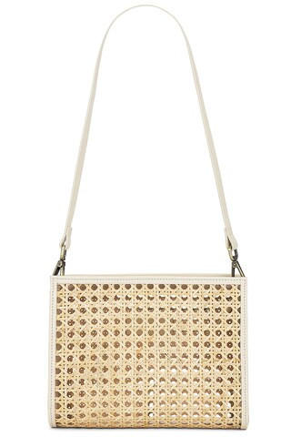 BEMBIEN Cece Bag in Cream Rattan from Revolve.com | Revolve Clothing (Global)