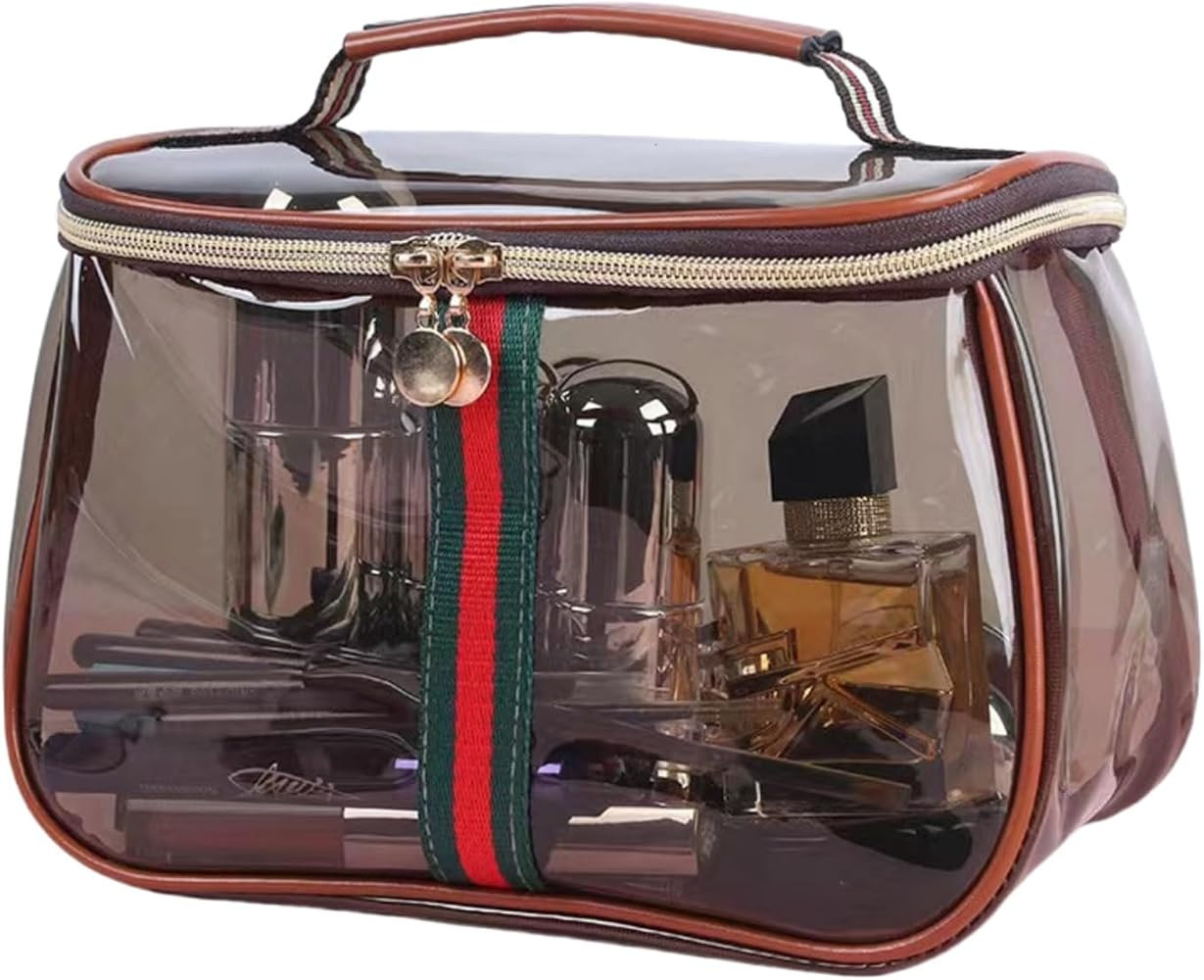 New Retro Vintage Vanity Bag, Ladies Large Capacity Makeup Organizer, Makeup Bags Large Capacity ... | Amazon (US)