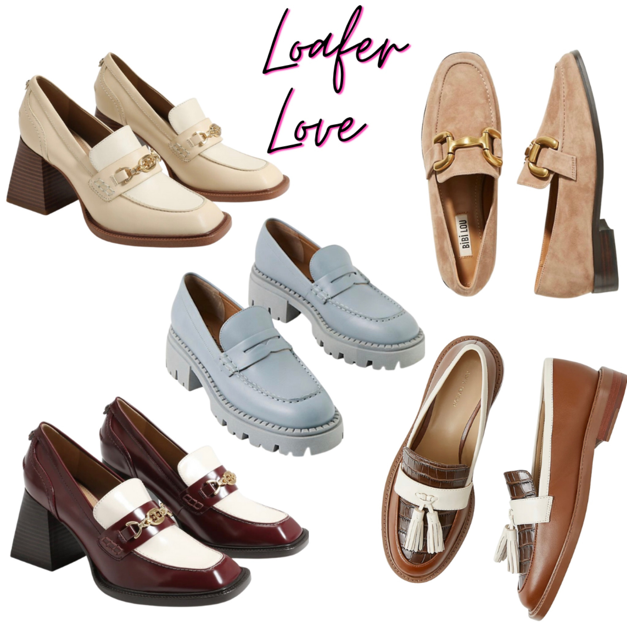 Quincy Block Heel Loafer curated on LTK