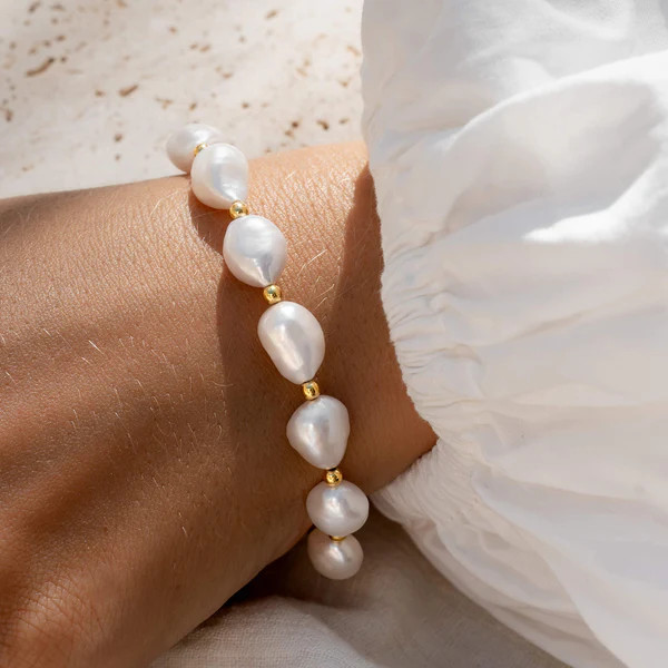 Pearl Bracelet - Ingrid | Linjer