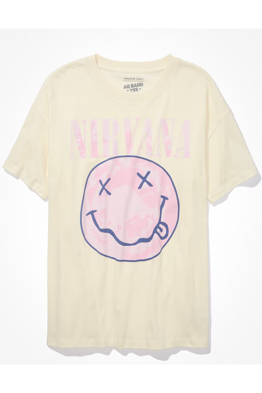 AE Oversized Nirvana Graphic Tee | American Eagle Outfitters (US & CA)
