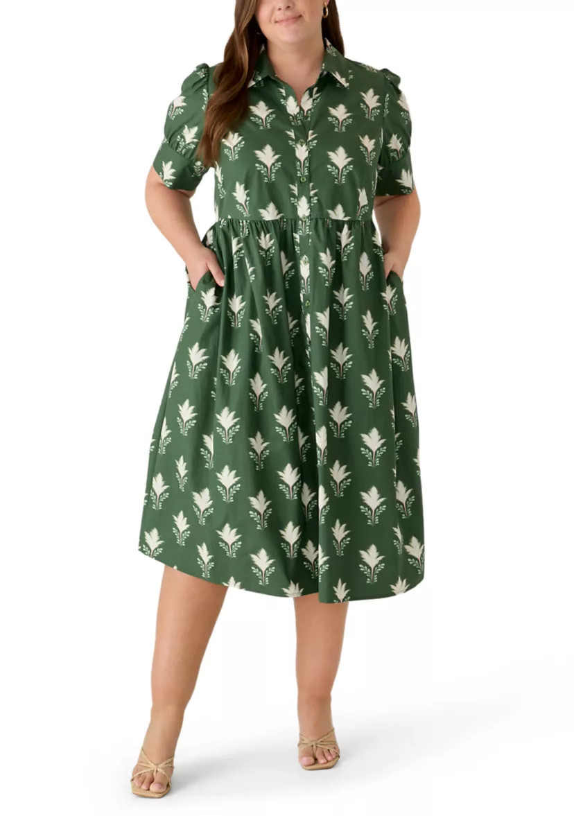 Plus Size Short Sleeve Meredith Dress | Belk