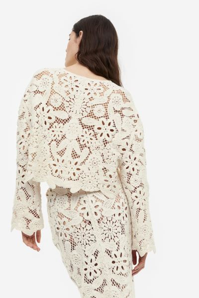 Crochet-look Sweater | H&M (US + CA)