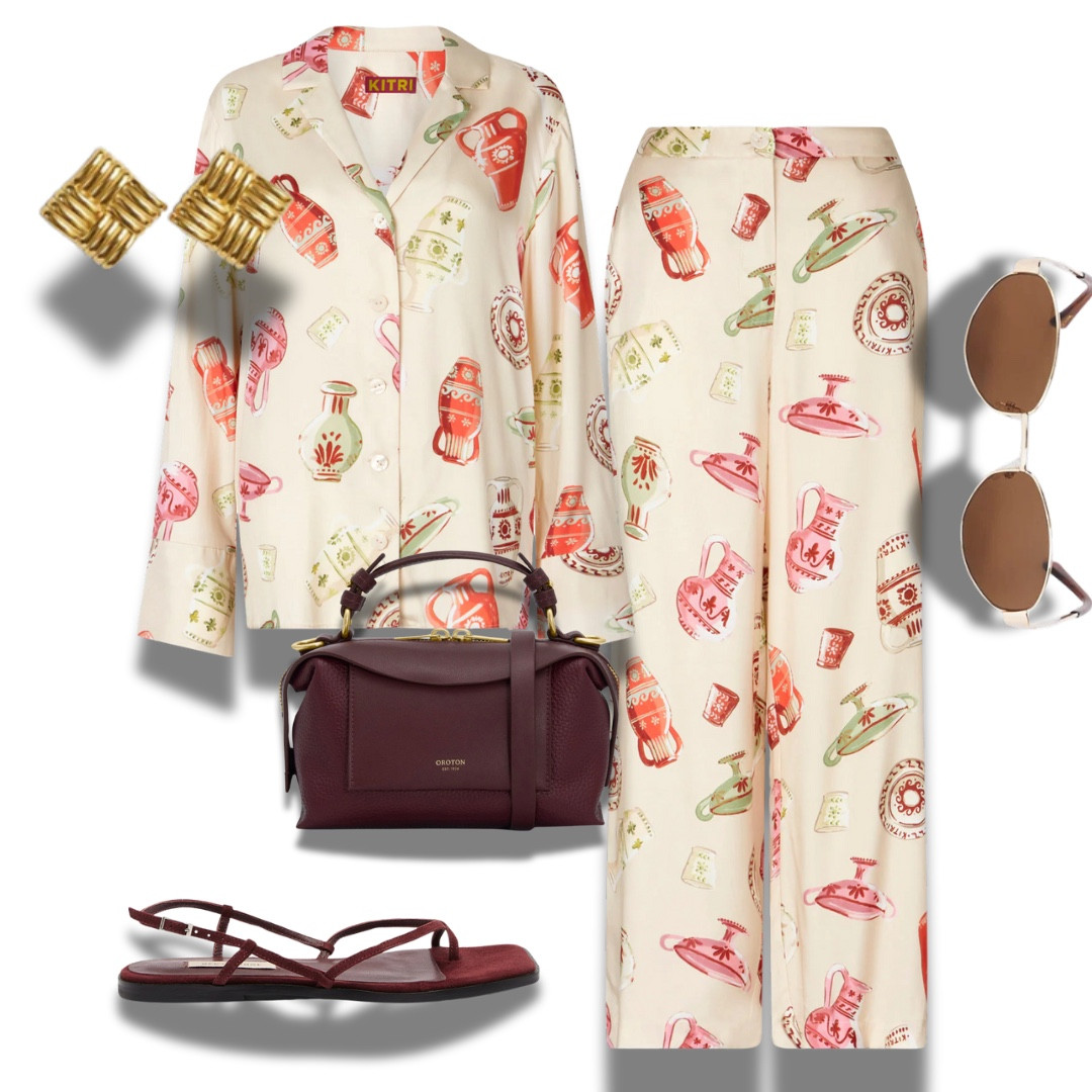 My favourite matching set just went on sale! 🫖🌺☕️

The blazer in the second image is from Zara.  Alternative M&S style below.

#LTKspring #LTKaustralia #LTKover50style