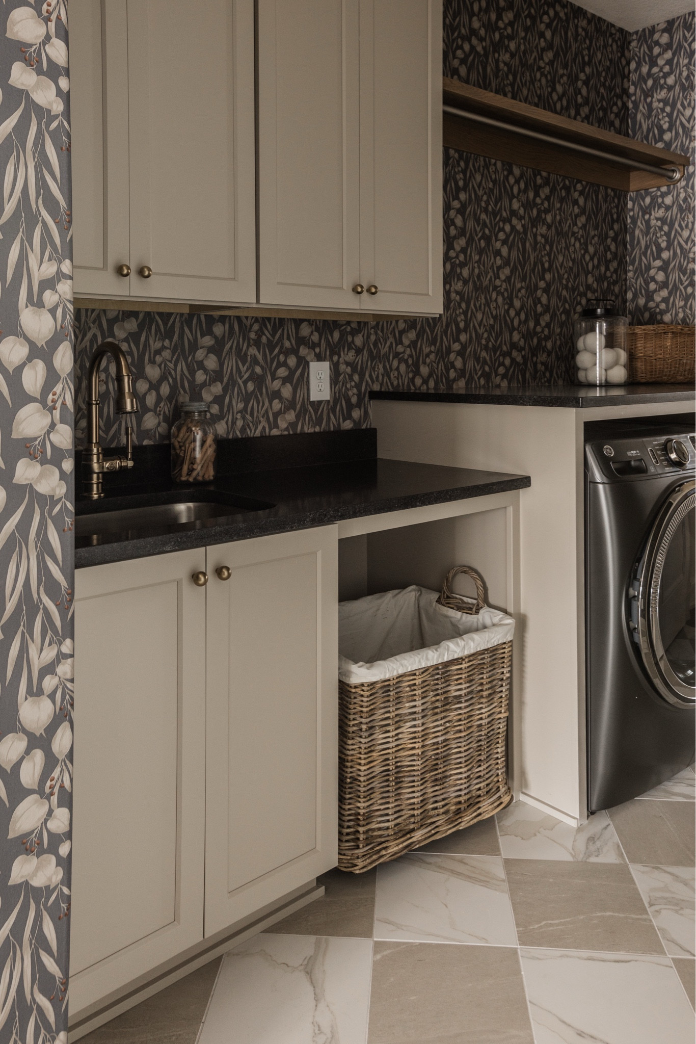 Love this beautiful rolling laundry basket! Pretty and functional! 

#LTKStyleTip #LTKSaleAlert #LTKHome