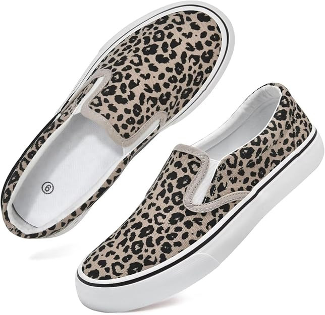 Women's Slip on Canvas Shoes Classic Casual Sneaker, Fashion Sneakers for Walking No Lace Travel | Amazon (US)