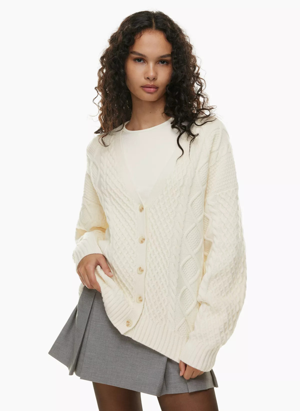 NEW PEGGY CARDIGAN | Aritzia