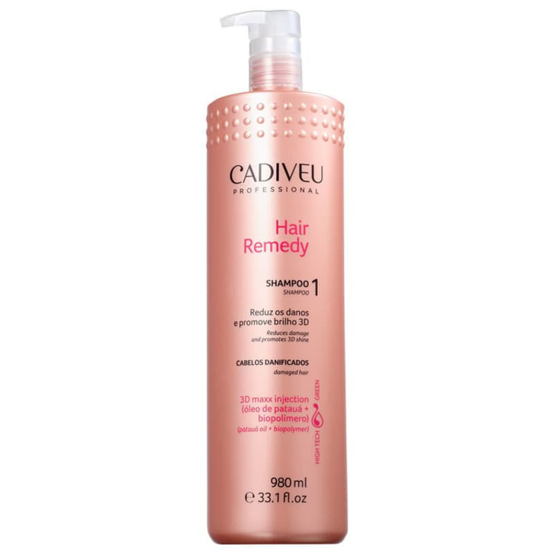 Cadiveu Professional Hair Remedy
        
            
                 - Shampoo 980ml | Beleza Na Web (BR)