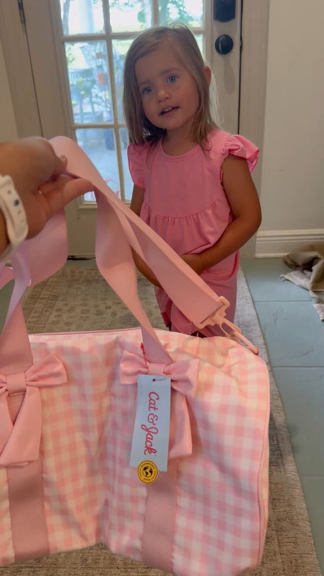 Perfect little girls tote! 🎀🎀, would be so cute for dance class! 

#LTKBaby #LTKKids