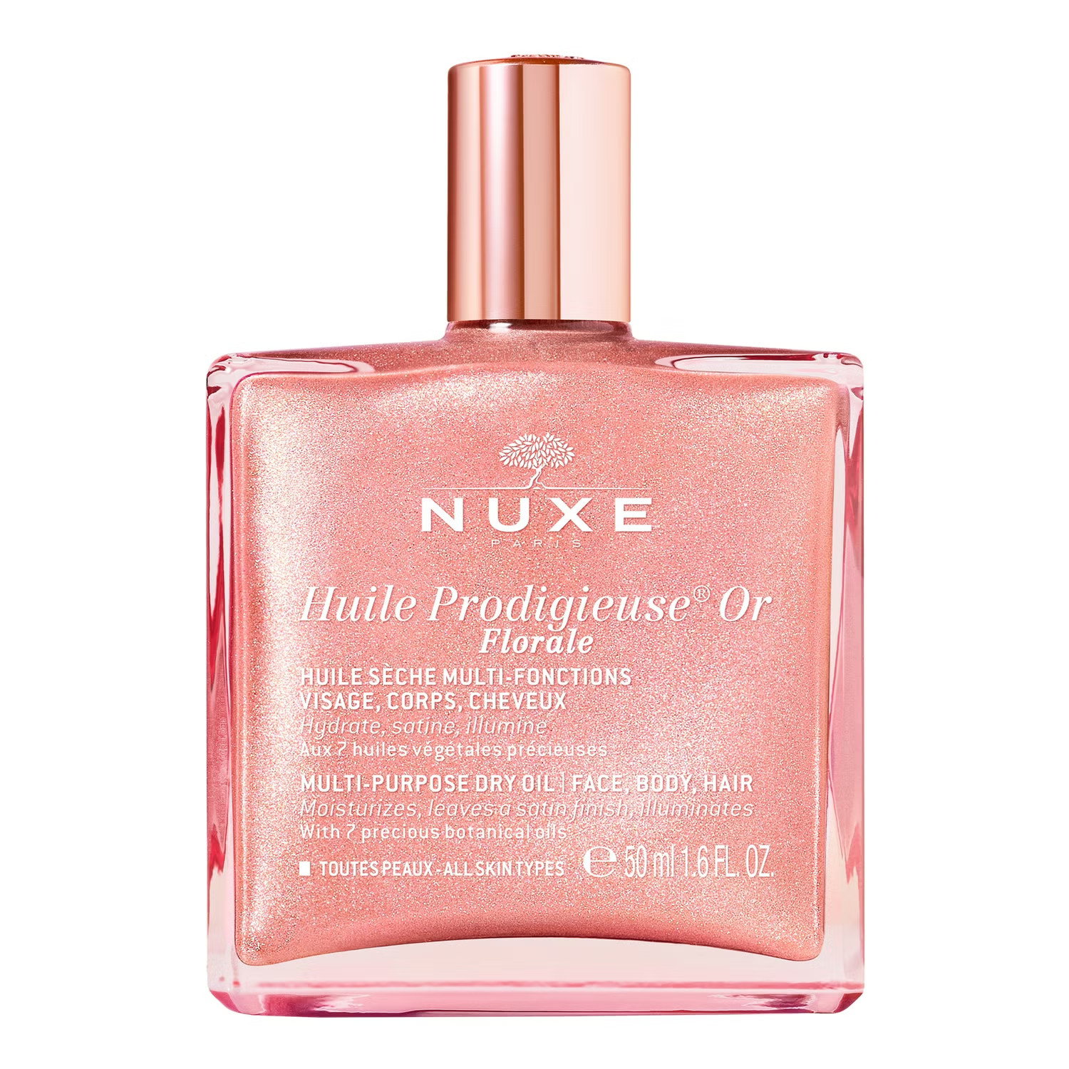 NUXE Huile Prodigieuse Shimmering Florale Multi Purpose Dry Oil 50m | Cult Beauty