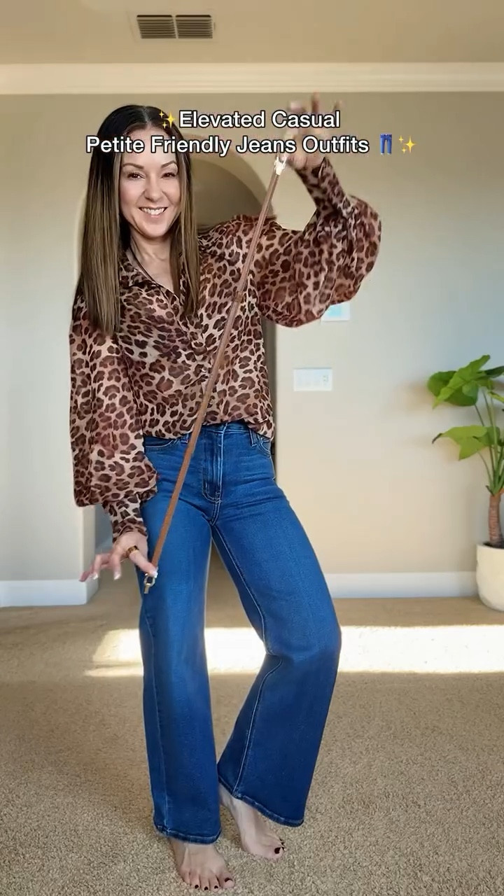 Trendy Petite Outfits

For reference: I'm
5’1", 110lbs
Jeans 24
Leopard blouse XS
Coat XS
Slim fit top XS
Blazer XS
Adjustable Skinny belts come in a 2 pack
Heels TTS
Boots TTS

Boots  winter outfits  heels  leopard top  leopard print  outfit inspo  trendy outfits  winter chic outfit  petite jeans  petite blouses  mom outfits  trending fashion  blue jeans  strappy heels  block heels  skinny belts  EverydayHolly

#LTKOver40 #LTKSeasonal #LTKStyleTip