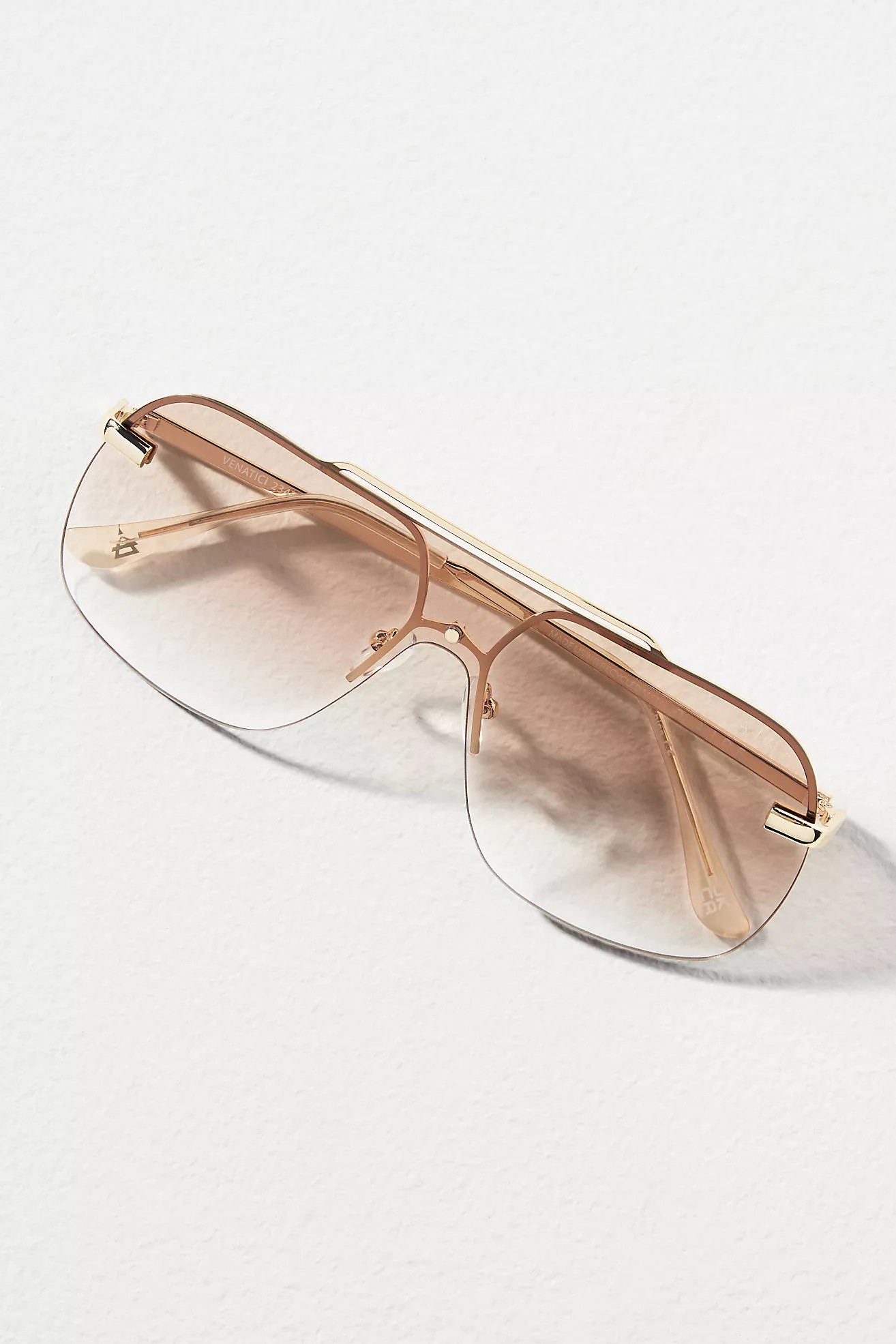 AIRE Venatici Wire Aviator Sunglasses | Anthropologie (US)