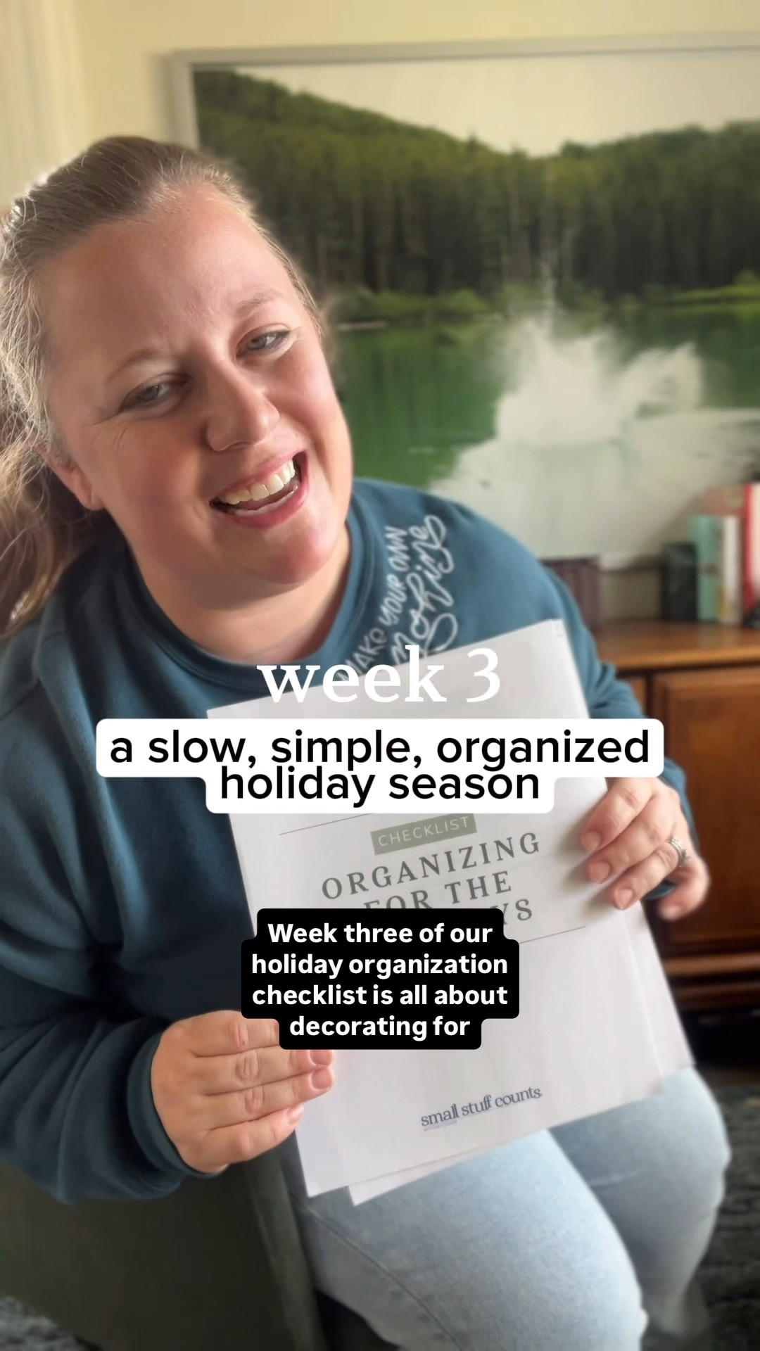 Download the free checklist: https://the-small-stuff-counts.ck.page/fa35cd9a4a  

It’s Week 3 of our slow, simple, organized holiday prep series, and this week we’re calming our homes before the Christmas bins come out. 🎄

Whether you’re ready to decorate now or waiting a little longer, this is the perfect time to tidy things up, declutter your spaces, and give your home a quick refresh before the holiday chaos begins.

Think: packing away fall, clearing surfaces, and doing a little deep clean so decorating feels easy when you’re ready.


#LTKFamily #LTKHoliday #LTKSeasonal