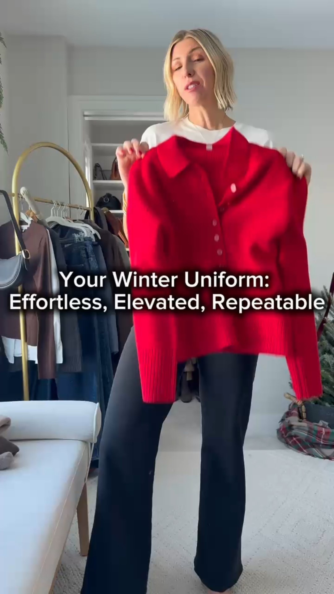 ✨ Winter style that works everywhere

This look checks all the boxes:
✔️ Cozy lambswool sweater in bold cherry red
✔️ Tailored gray coat for instant polish
✔️ Flattering straight-leg denim
✔️ Classic loafers you can actually walk in

From holiday dinners to busy weekdays, this outfit does it all.

Tap to shop the full look + similar staples I’d wear on repeat.


#LTKmomlife #LTKHoliday #LTKootd