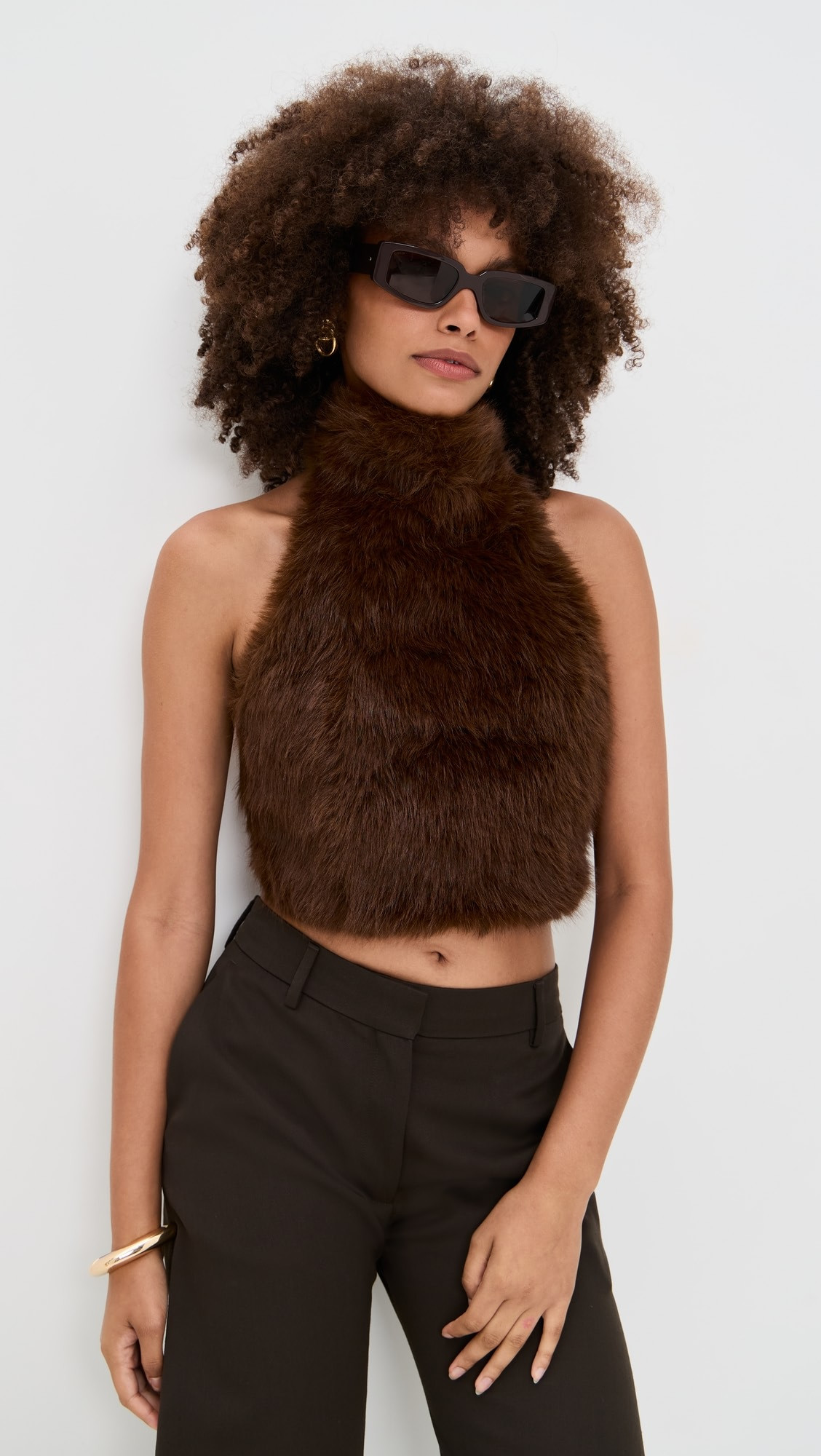 Julietta Faux Fur Top | Shopbop