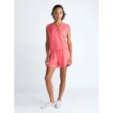 Scoop Women's Scubaknit Sleeveless Deep V-Neck Top, Sizes XS-XXL | Walmart (US)