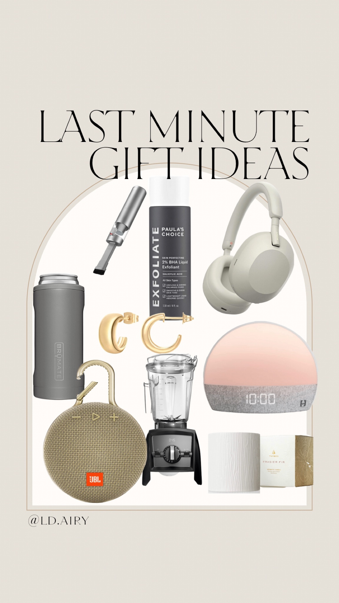 LAST MINUTE GIFT IDEAS 


gift guide, gifts, gifts for her, Amazon, Amazon finds, Amazon must haves 

#LTKGiftGuide #LTKHoliday #LTKSeasonal